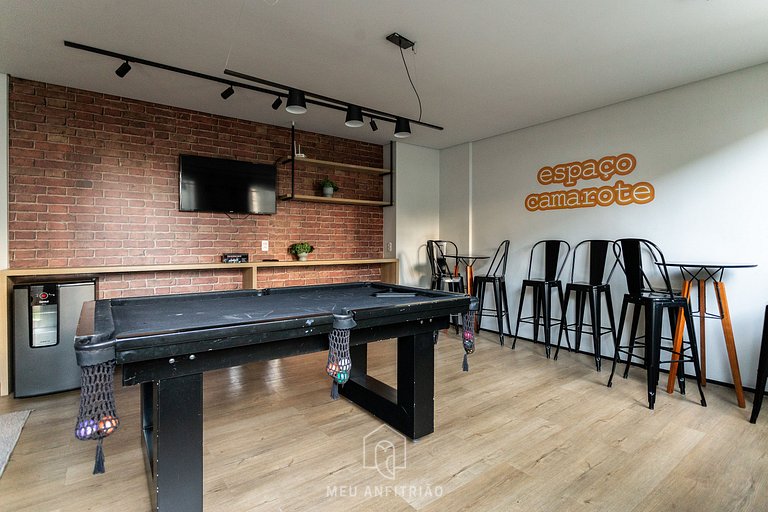 For 3 people, amenities, near Marginal Pinheiros