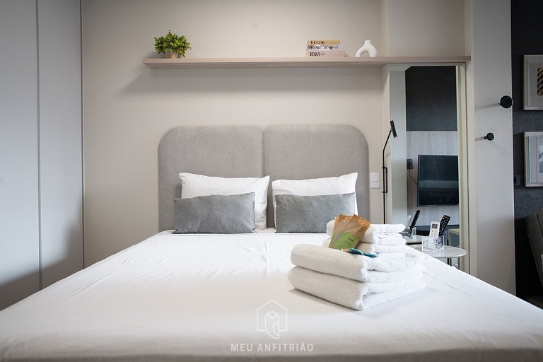 Studio in Pinheiros | Wi-Fi and full amenities