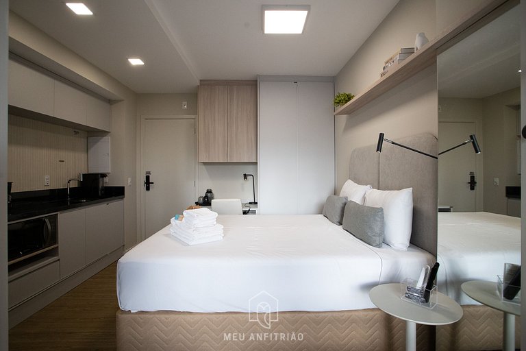 Studio in Pinheiros | Wi-Fi and full amenities