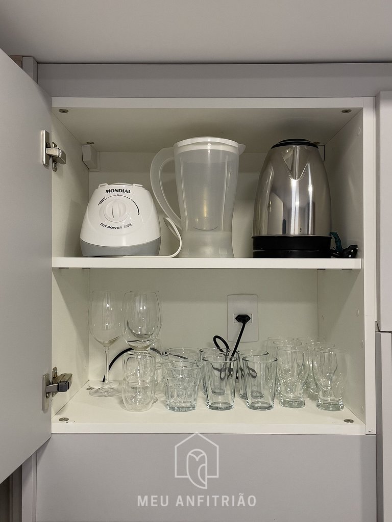 Studio in Pinheiros | Wi-Fi and full amenities