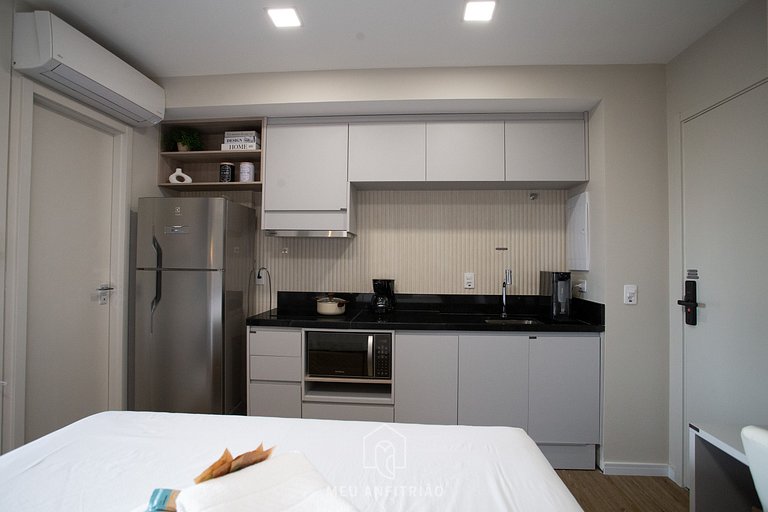 Studio in Pinheiros | Wi-Fi and full amenities