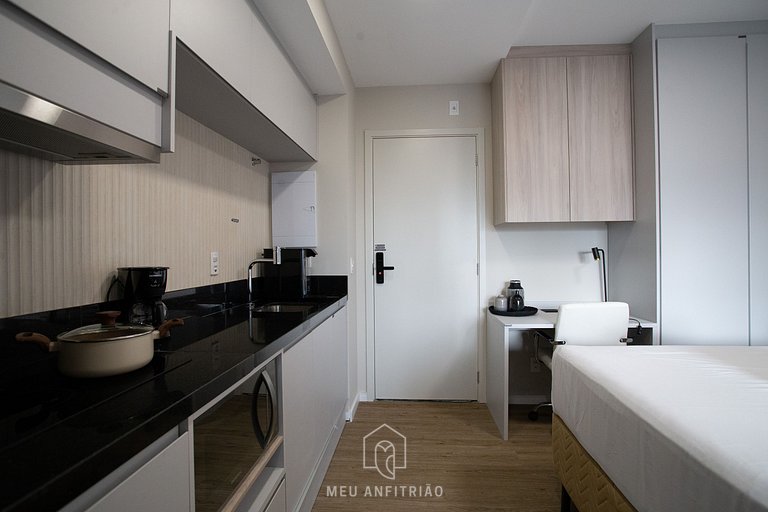Studio in Pinheiros | Wi-Fi and full amenities