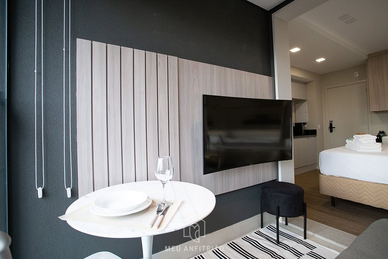 Studio in Pinheiros | Wi-Fi and full amenities