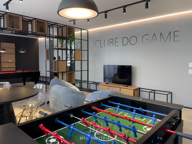 Studio com varanda e lazer, perto da Paulista