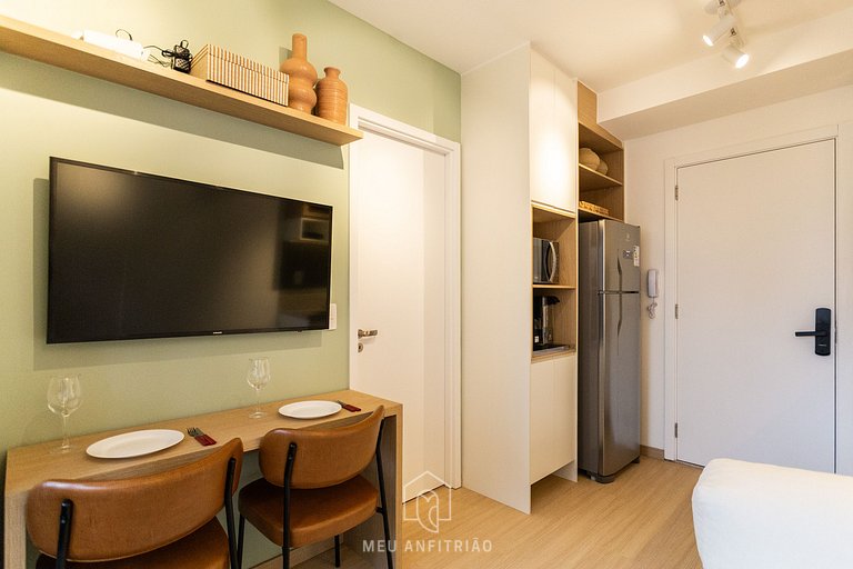 Apartment for 2 with leisure, near Ibirapuera Park