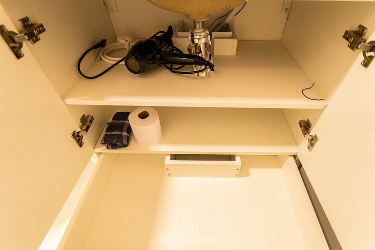 Apto p/4 | Piscina | Academia | 1,5km do Pq. Ibira