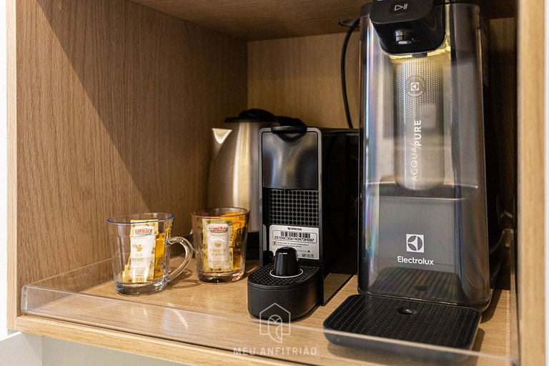 Apartment for 2 with leisure, near Ibirapuera Park