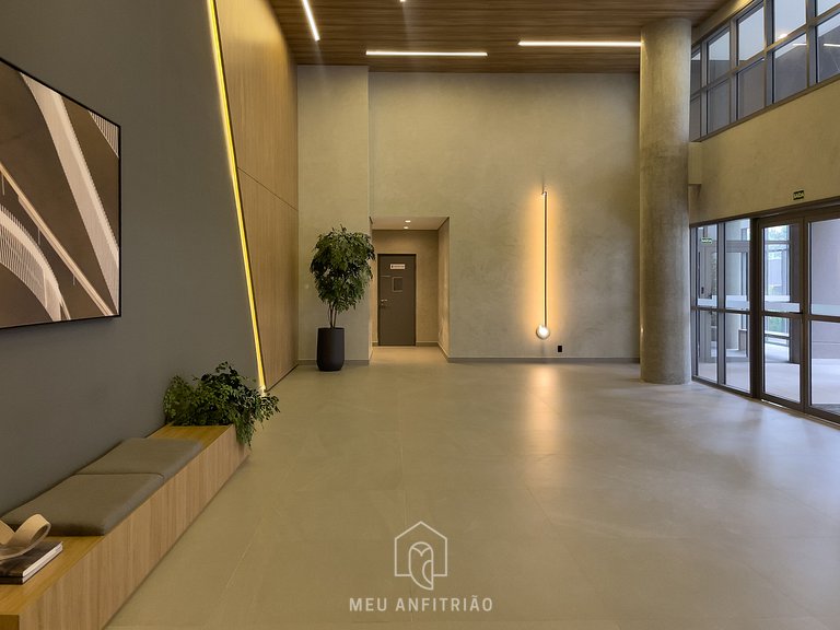 Apartment for 2 with leisure, near Ibirapuera Park