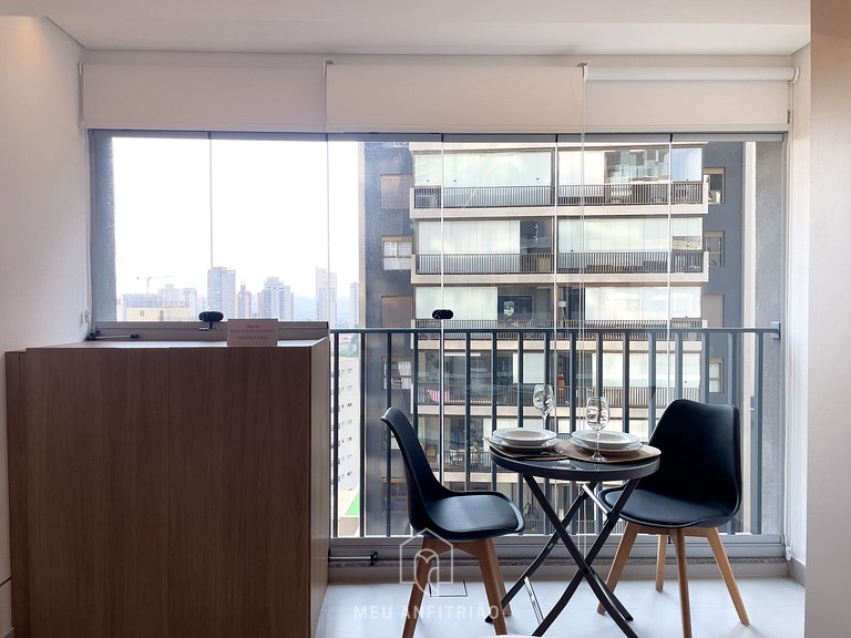 New studio 50m from Vila Madalena subway