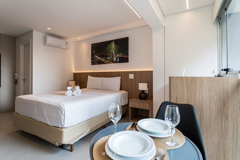 Studio moderno próximo ao metrô Vila Madalena
