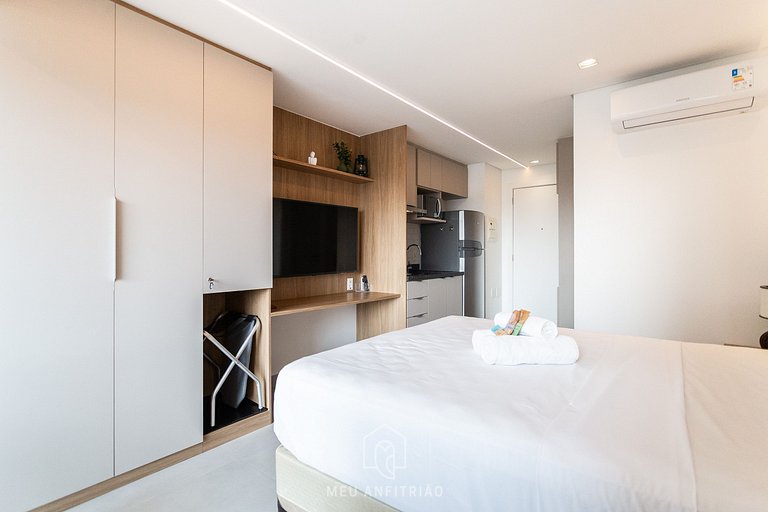 Studio moderno próximo ao metrô Vila Madalena