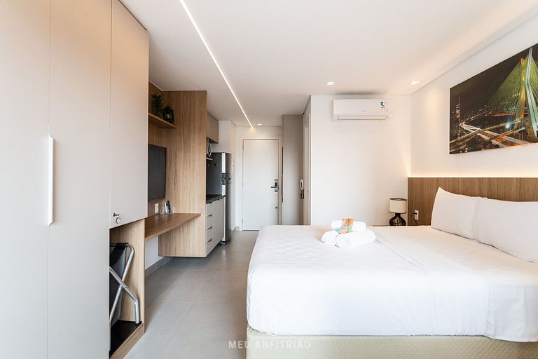 Studio moderno próximo ao metrô Vila Madalena