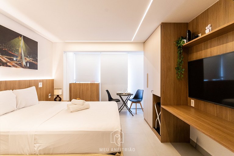 Studio moderno próximo ao metrô Vila Madalena
