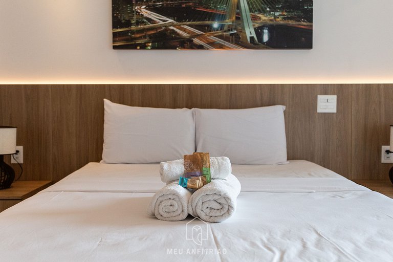 New studio 50m from Vila Madalena subway