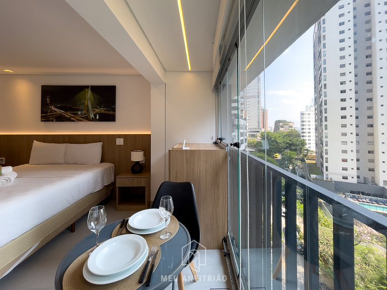 New studio 50m from Vila Madalena subway