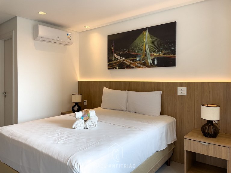 New studio 50m from Vila Madalena subway