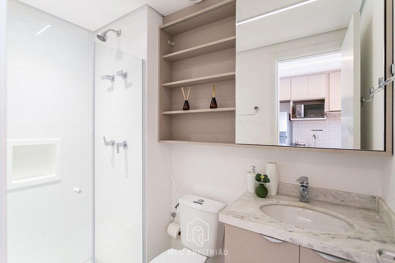 New studio 50m from Vila Madalena subway