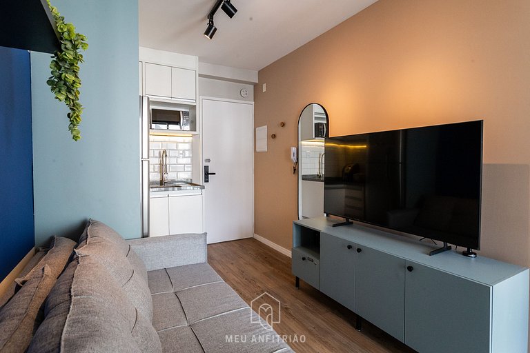 Varanda, com lazer próximo à estação Ana Rosa