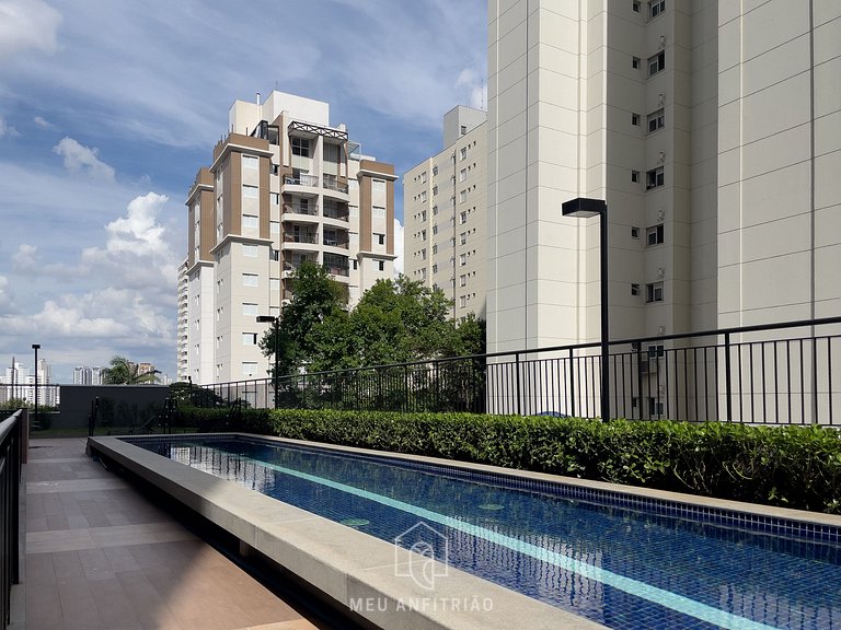 Balcony, leisure facilities near Ana Rosa station.