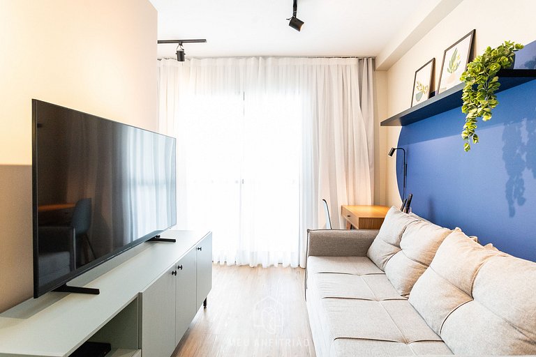 Balcony, leisure facilities near Ana Rosa station.