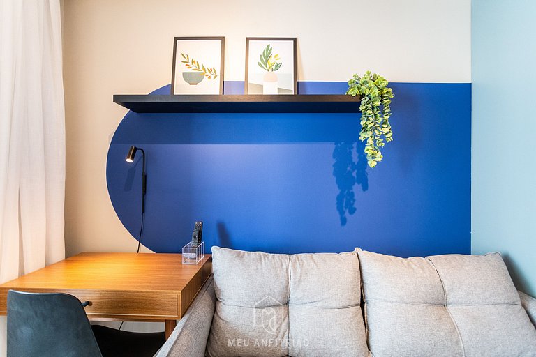 Balcony, leisure facilities near Ana Rosa station.