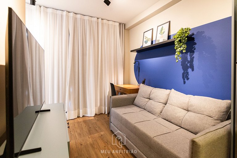 Balcony, leisure facilities near Ana Rosa station.