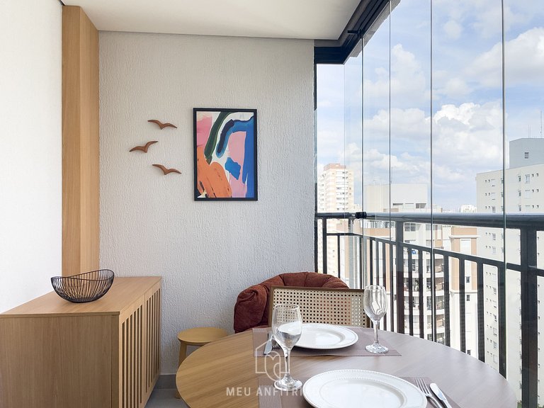 Balcony, leisure facilities near Ana Rosa station.