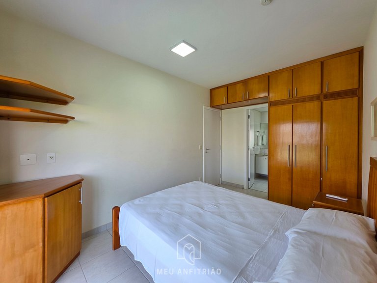 Apt for 6, balcony & leisure, 500m from the beach