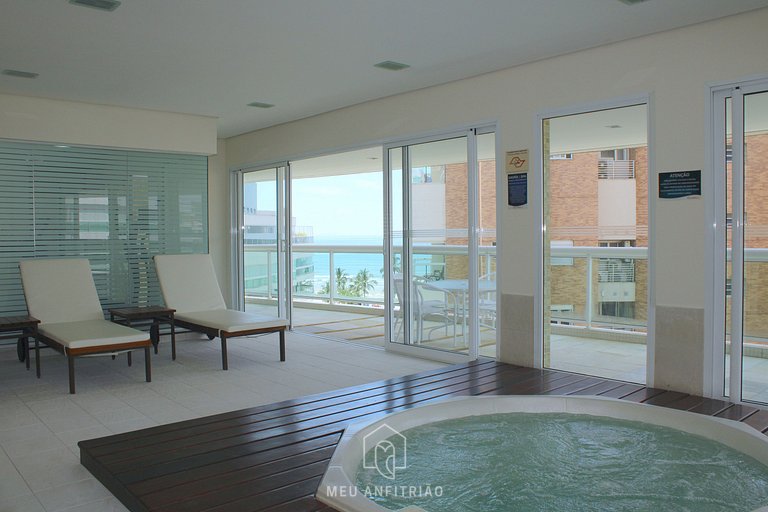 Apartamento em Riviera de São Lourenço — P/8, garagem