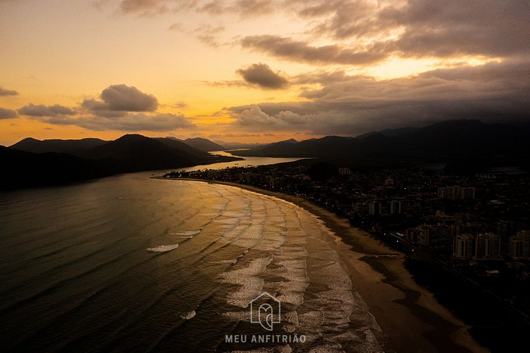 Suíte p/ 4, vista para o jardim, perto da praia