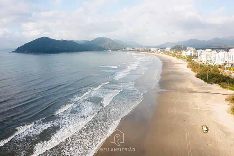 Cama de casal, café da manhã, próximo a praia