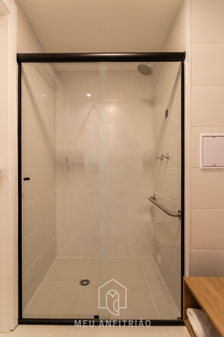 Studio, pool, leisure near Tatuapé subway-mall