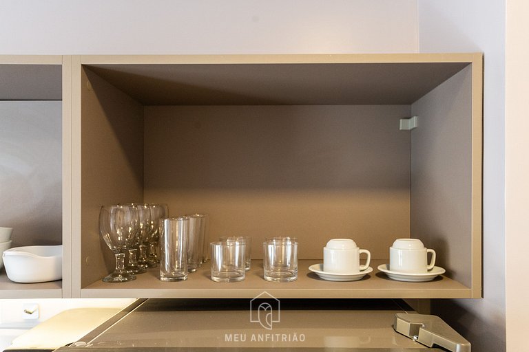 Studio, piscina, lazer perto do Shop.Metrô Tatuapé