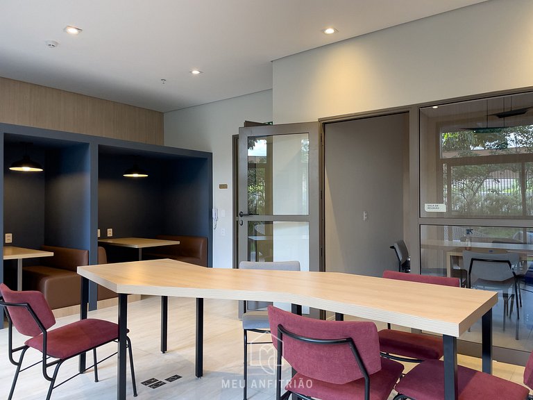 Studio, piscina, lazer perto do Shop.Metrô Tatuapé