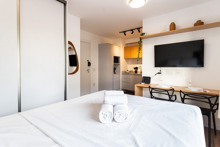 Up to 3 people, kitchen, leisure, close to Allianz