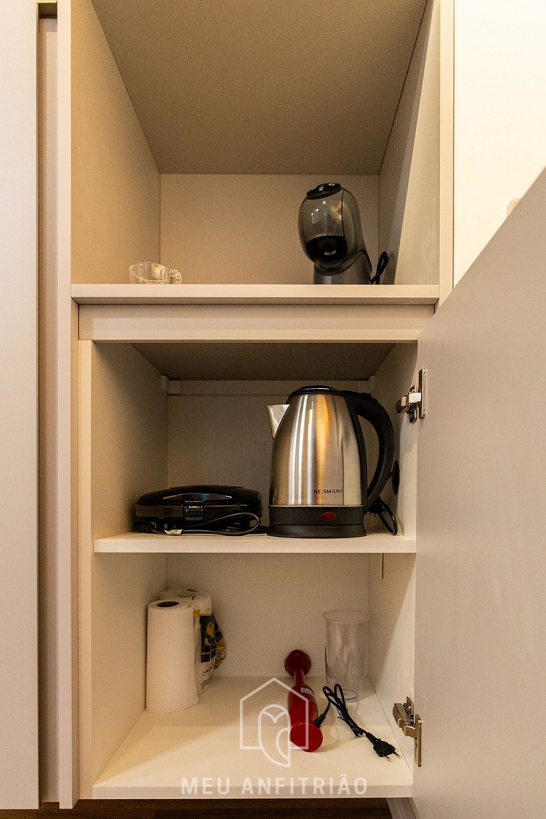 3 people, leisure, full kitchen, 1km from Allianz