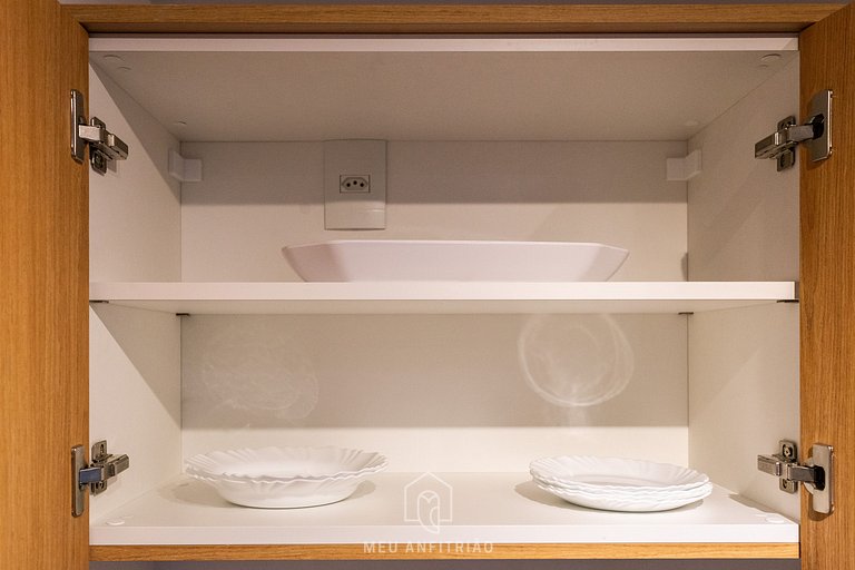 3 people, leisure, full kitchen, 1km from Allianz