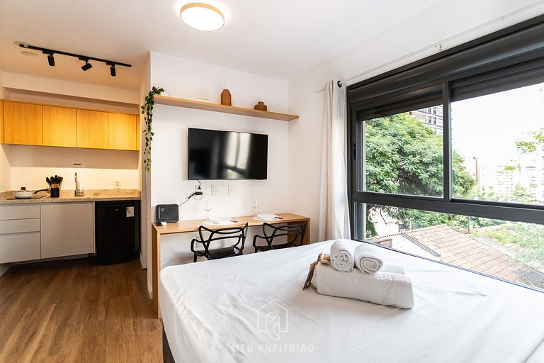 Up to 3 people, kitchen, leisure, close to Allianz