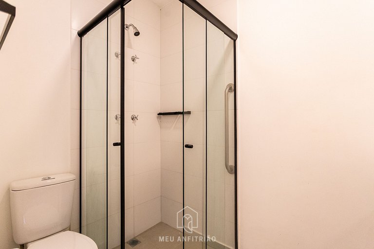 Studio for 4, complete leisure near Allianz Parque