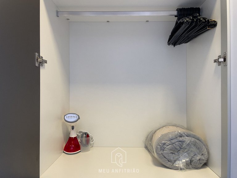 Cama queen e lazer perto do Aeroporto de Congonhas