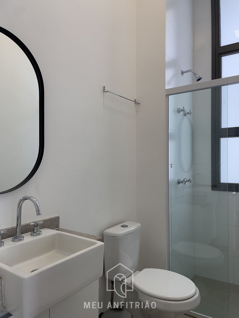 Apartment for 4, garage, 1km from Ibirapuera Park