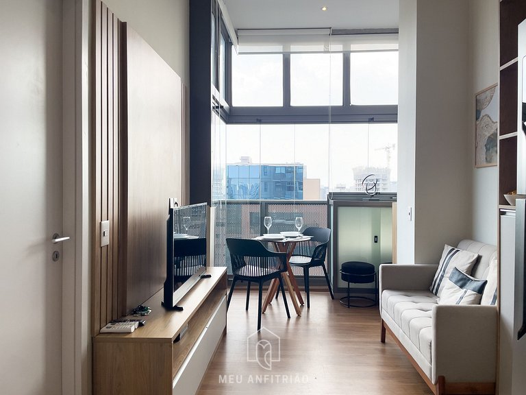 Apto p/4, garagem a 1km do Parque Ibirapuera