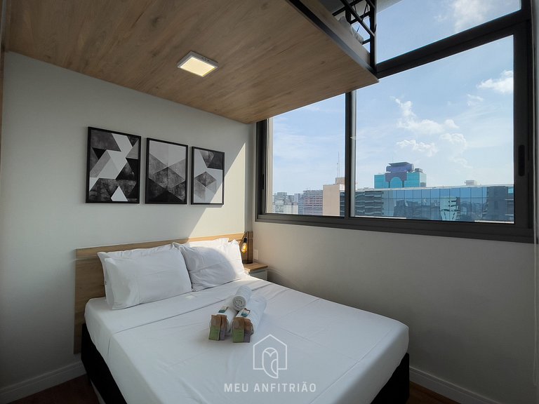 Apto p/4, garagem a 1km do Parque Ibirapuera