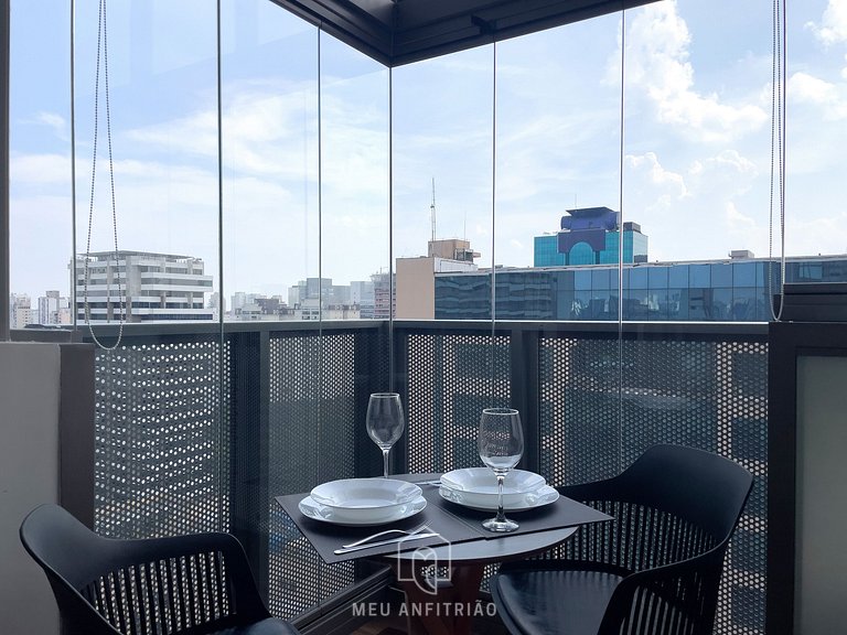 Apartment for 4, garage, 1km from Ibirapuera Park