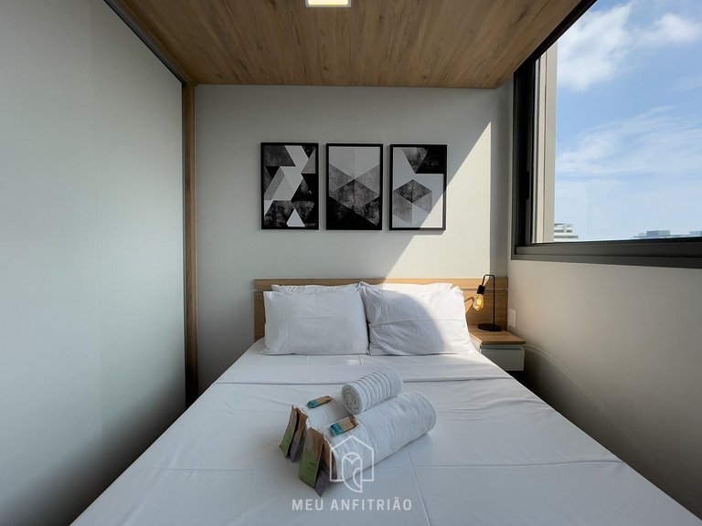 Apto p/4, garagem a 1km do Parque Ibirapuera