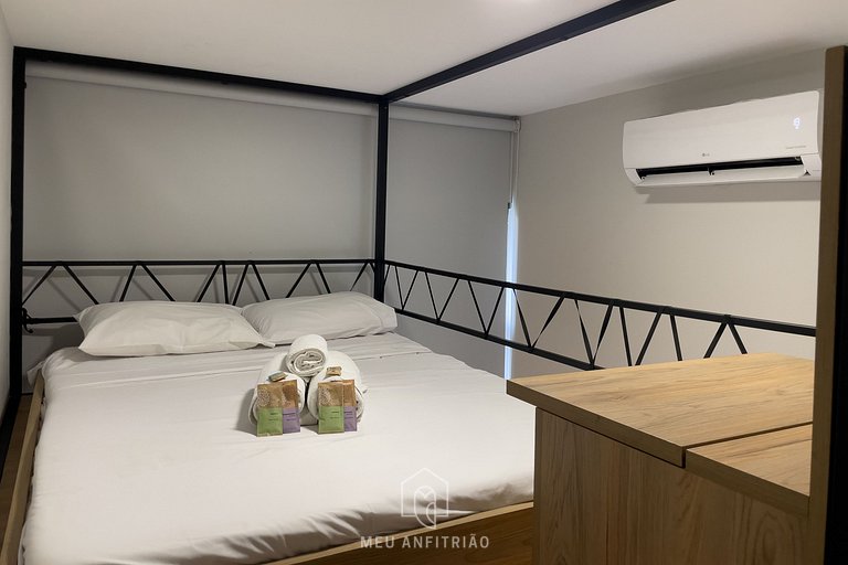 Apartment for 4, garage, 1km from Ibirapuera Park