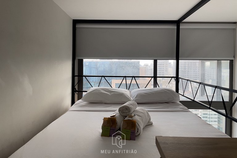 Apartment for 4, garage, 1km from Ibirapuera Park