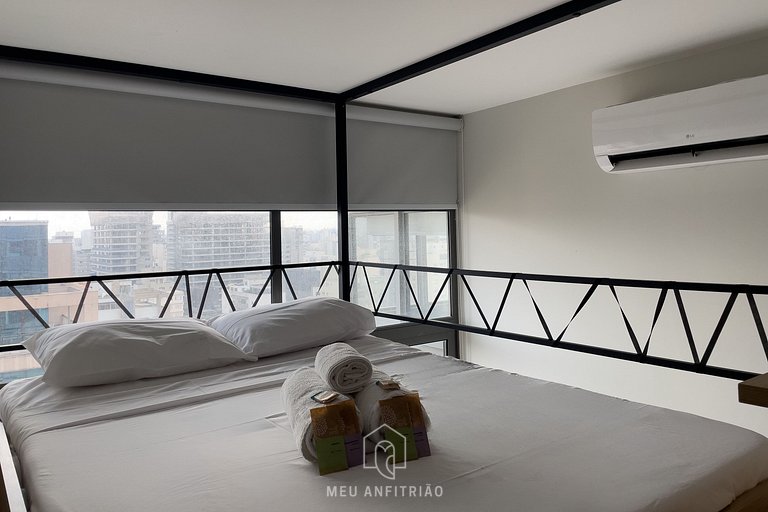 Apartment for 4, garage, 1km from Ibirapuera Park