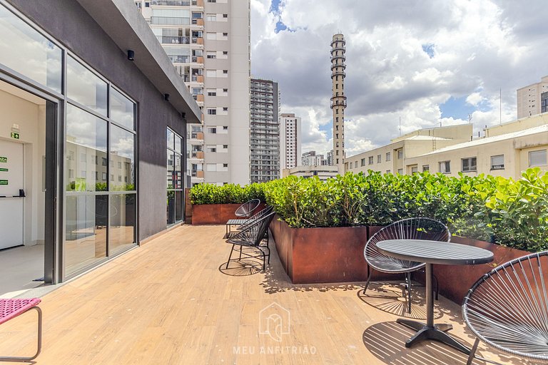 2 people | Gym | Av. Santo Amaro | Airport