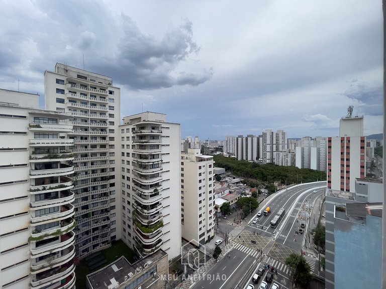 Apartment with a high view and garage for 3
